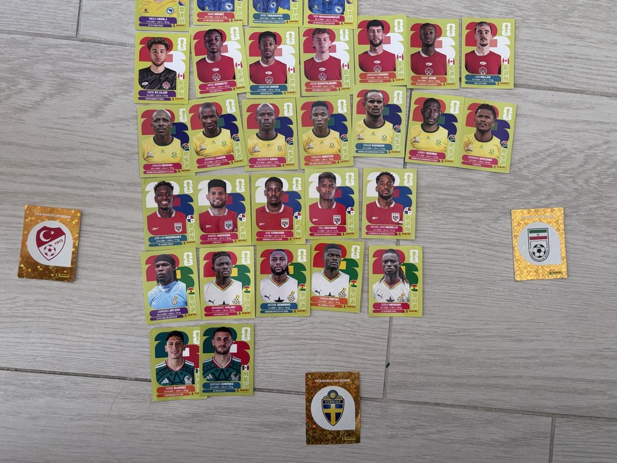 Panini Sammelbilder & Trading cards: FIFA world cup 2026 Paninis 57 Stücke – Neu (gemäss Beschreibung) aus Courtaman von reingruber 3