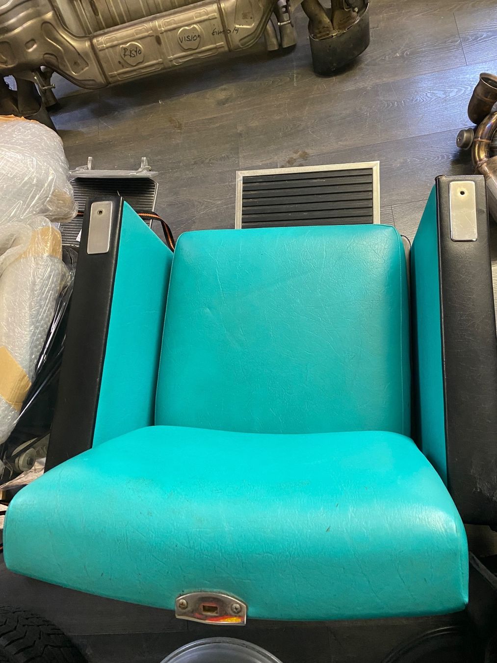 Poltrone: Coiffeur Stuhl Friseur Sessel 50ger Retro – Usato da Gränichen venduto da Mofutu 4