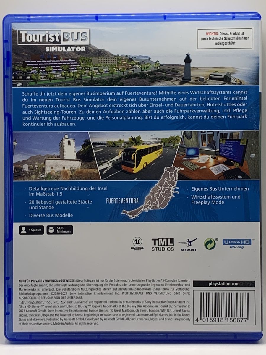 Sony Giochi: Tourist Bus Simulator - PS5 – Usato da Ostermundigen venduto da RG-Collector 1