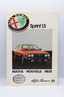 Alfa Romeo Sprint 1.5 1983 Prospekt