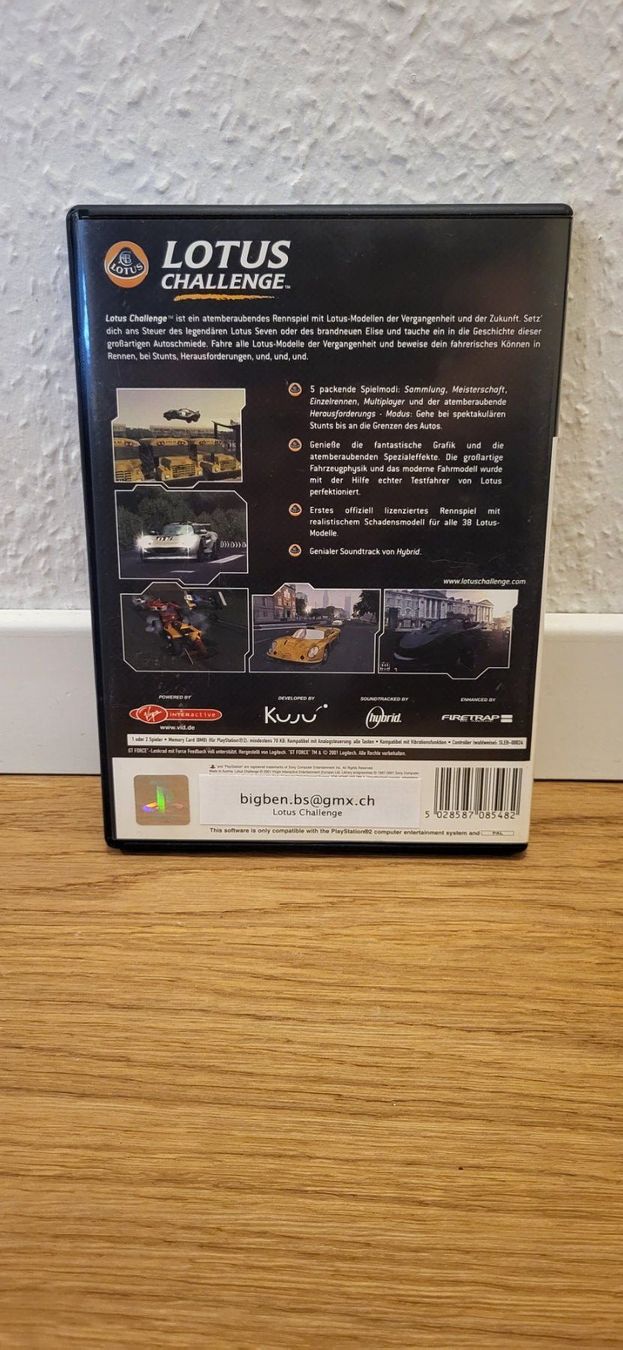 Sony Jeux: PS2 - Lotus Challenge – D'occasion à Münsingen par Heroism2010 1