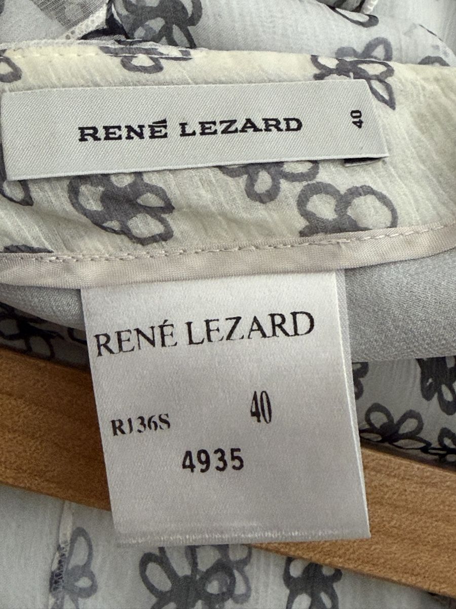 Gonne: René Lezard Seidenrock mit Blumenmuster Gr. 40 – Usato da Elsau venduto da isidobrany09 1