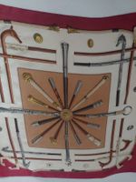 Seidenschal Hermès "Cannes & Pommeaux" von F. de la Perriere
