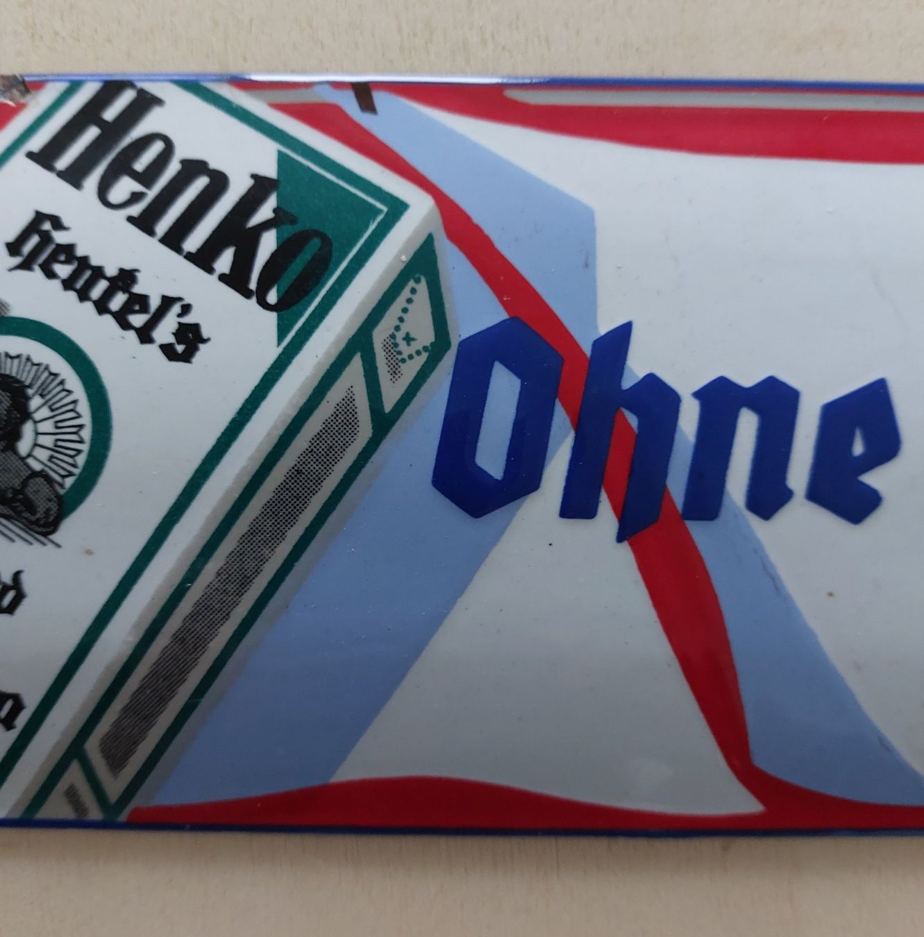 Persil Insegne: Emailschild Persil Henko Plaque émaillée – Usato da Schenkon venduto da TG10 2