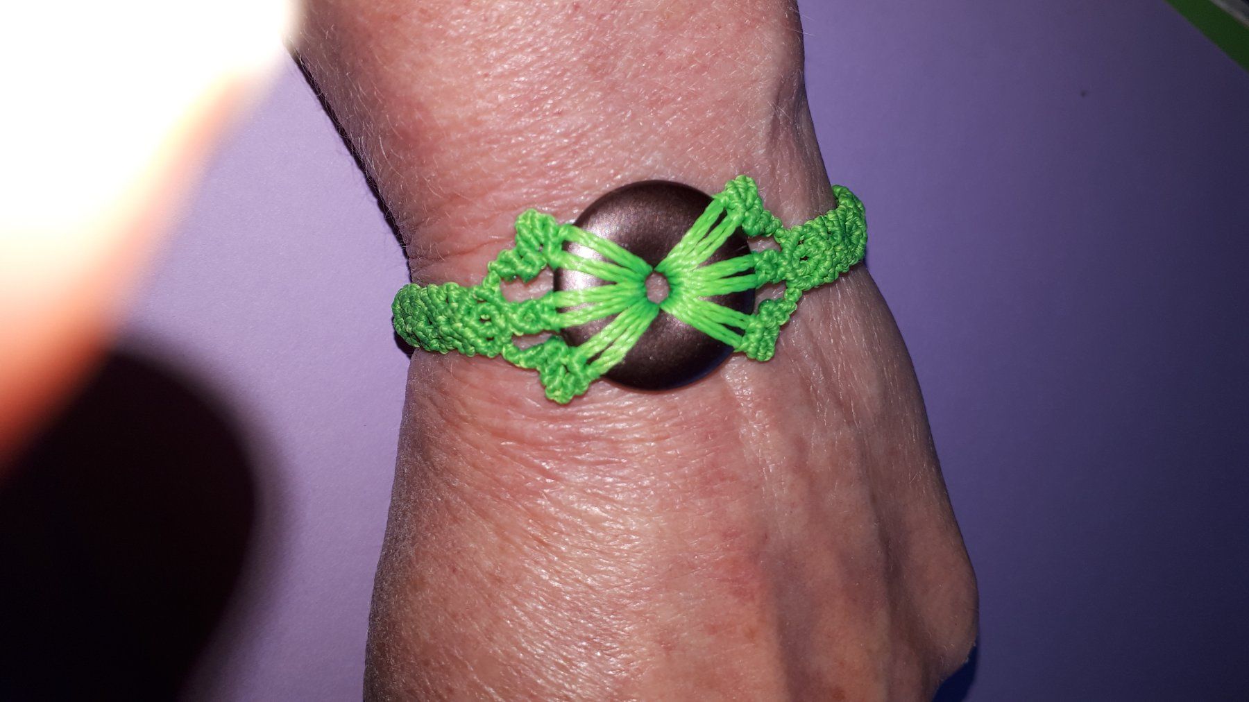 Bracciali & Braccialetti: Makramee _ Armband – Nuovo (secondo la descrizione) da Plagne venduto da Reticulum01 5