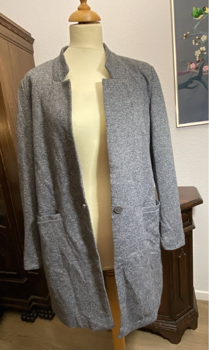 Vero Moda Mäntel: VERO MODA Jacke Mantel grau meliert Gr. 40 – Gebraucht aus Fislisbach von KolibriSecondhand 3