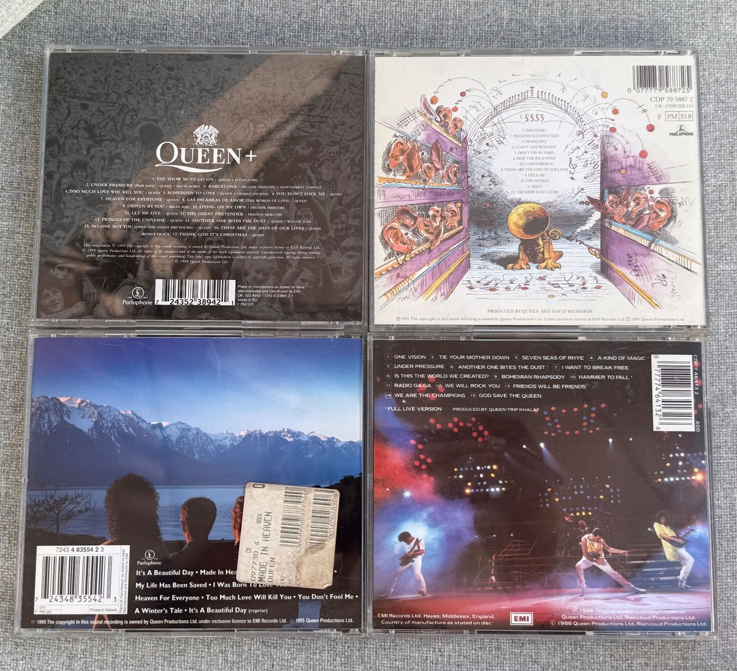 CDs: Lot de 9 CD de Queen – Gebraucht aus Denges von peumens 1
