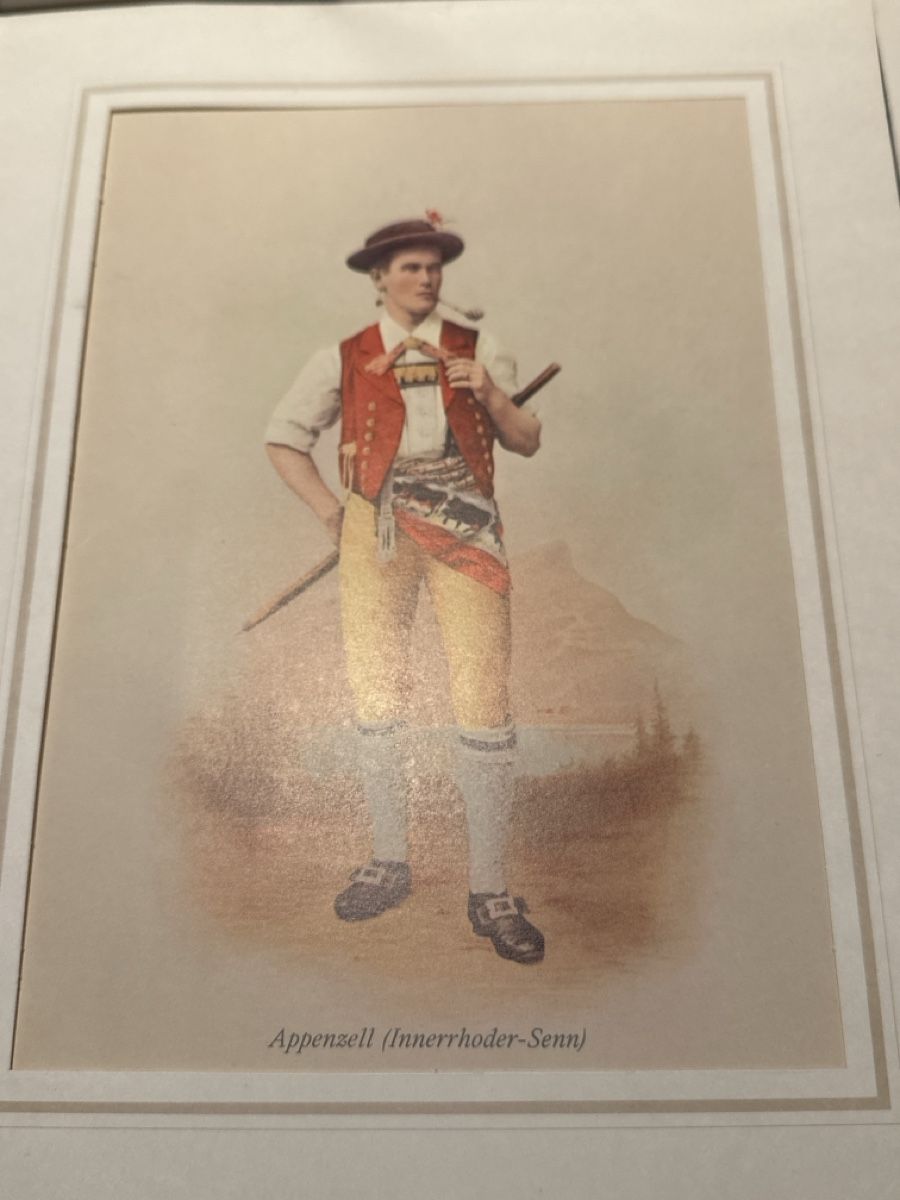 Poster & Bilder: Original Schweizer Trachtenbilder, 5 Stk. – Gebraucht aus Zürich von Chaeffeler 2