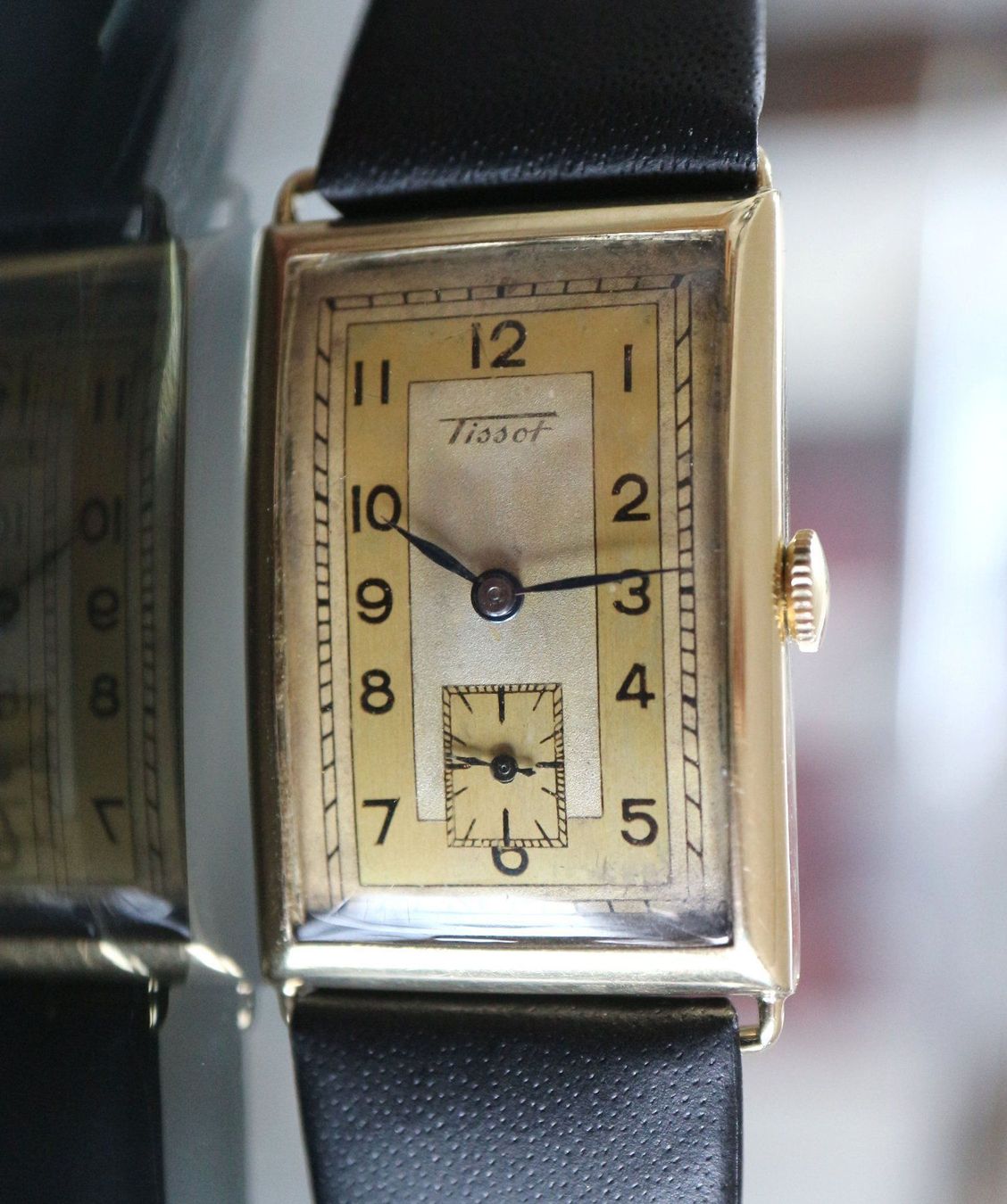 Tissot Uhren: Tissot Antimagnetisch, 14 Karat Gold – Gebraucht aus Bülach von Uhrenwerkstatt