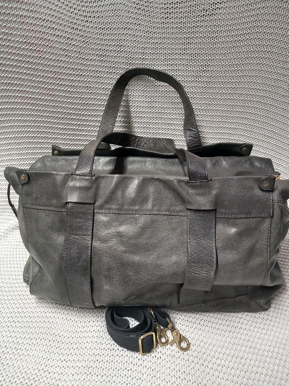 Abro Borse: Abro Weekender Reisetasche olivgrün – Usato da Gwatt (Thun) venduto da umwelt-brocki 2