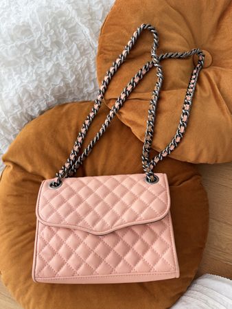 Rebecca Minkoff Umhängetasche Rosa mit Kette