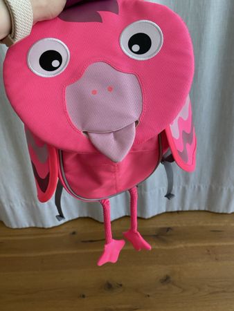 Affenzahn Kinder Rucksack Flamingo 🦩 Pink, Top