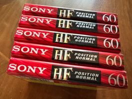 Sony HF C-60HFC – 5er-Set, neu, originalverpackt