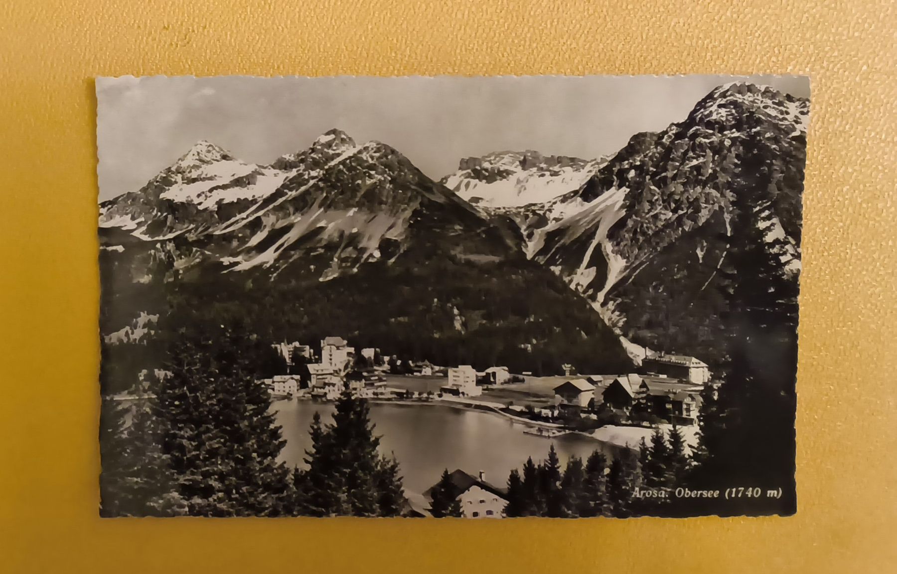 Cartoline postali: 2er Set alte Ansichtskarten Arosa – Usato da Hallau venduto da histoiremerveilleuse 1