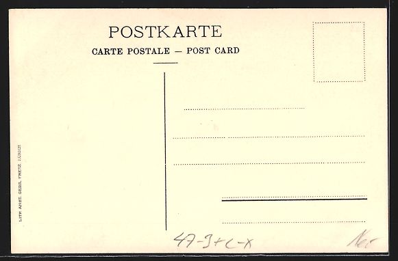 Cartoline postali: Zug, Matura 1920, Schüler auf einer Waa – Usato da Berlin venduto da bartko-reher 1
