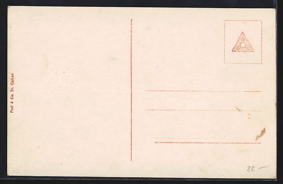 Cartoline postali: AK Herisau, Teilansicht vom Kreckelhof – Usato da Berlin venduto da bartko-reher 1