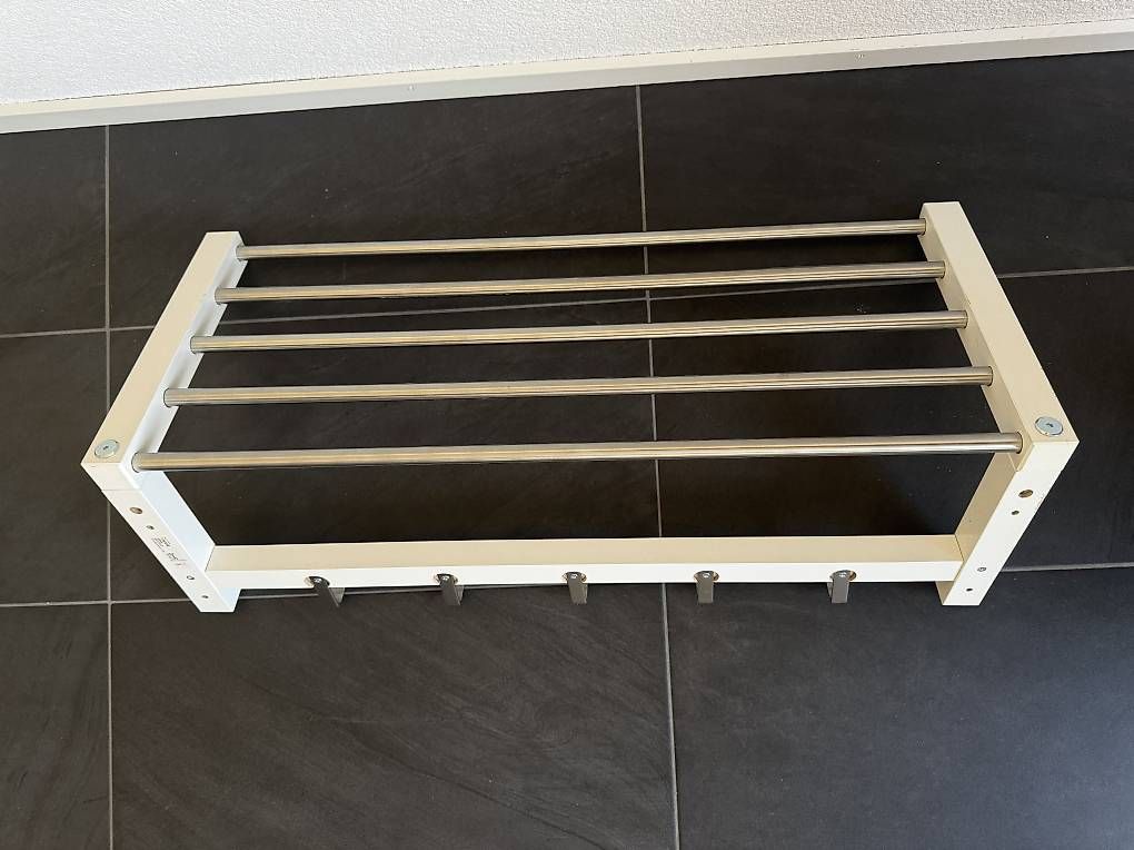 Garderobe: TJUSIG Hat rack, white, 79 cm – Gebraucht aus Cham von fin_58ll