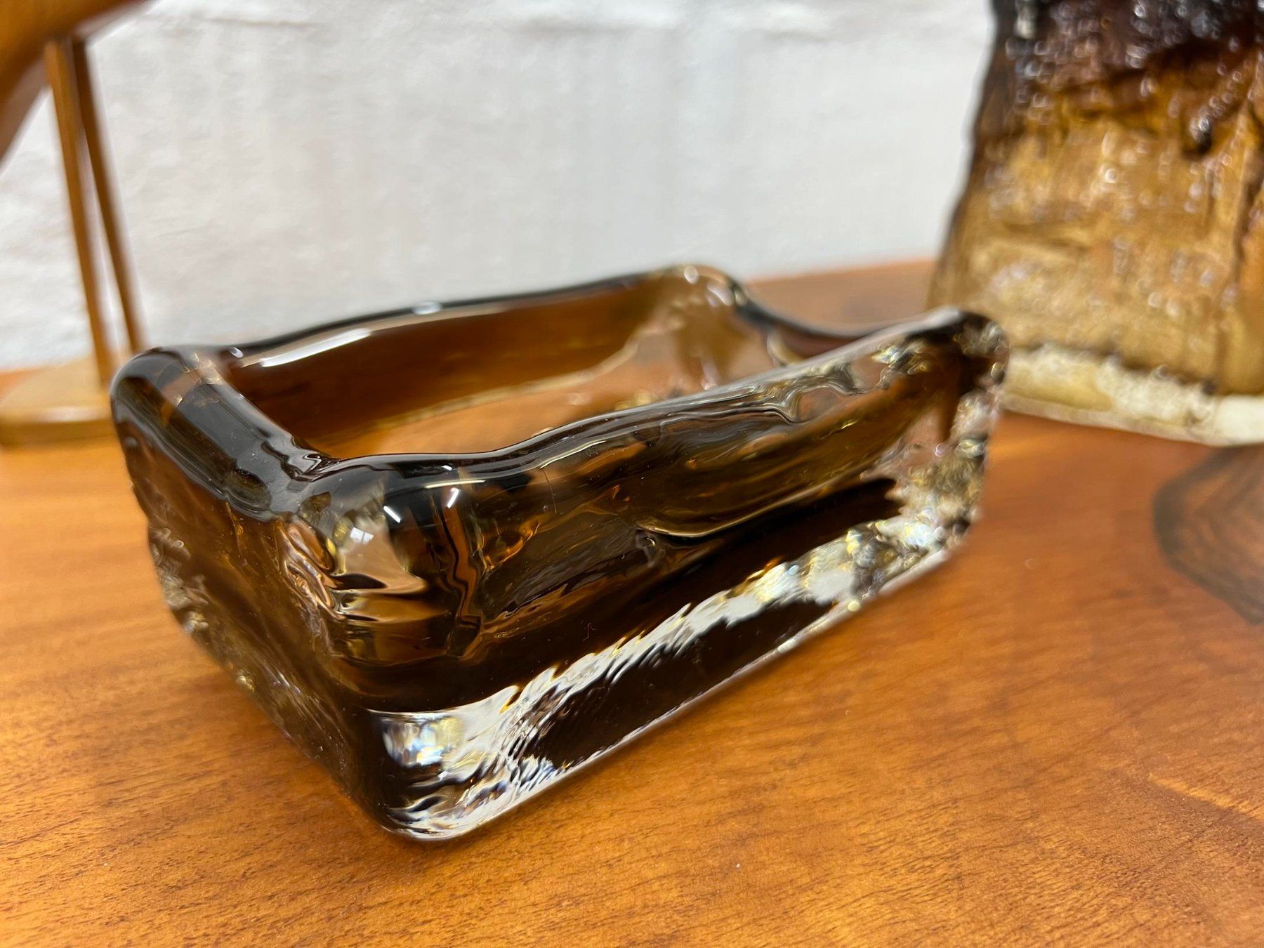 Aschenbecher: Vintage Eisglas - Aschenbecher – Gebraucht aus Walzenhausen von stilvollwohnen 2
