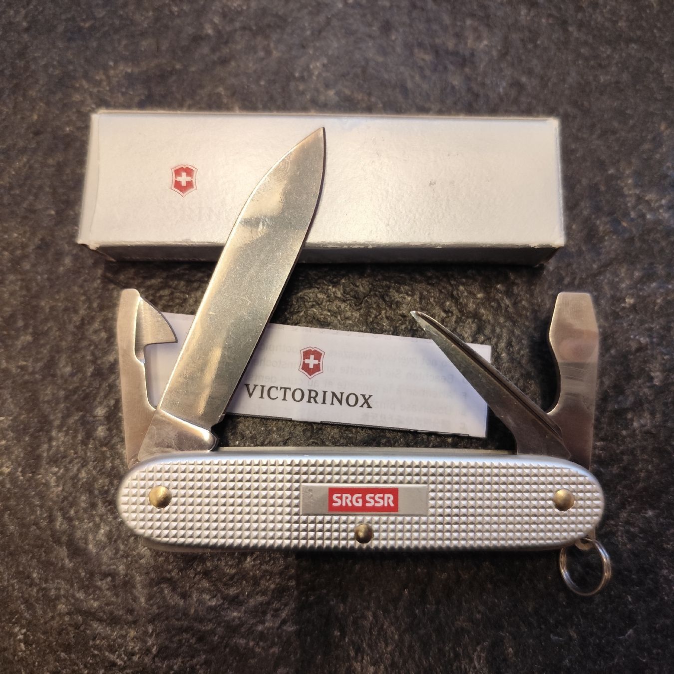 Victorinox Coltelli tascabile: Victorinox SRG SSR Werbemesser – Nuovo e nell'imballaggio originale da Hellbühl venduto da 30R_R30