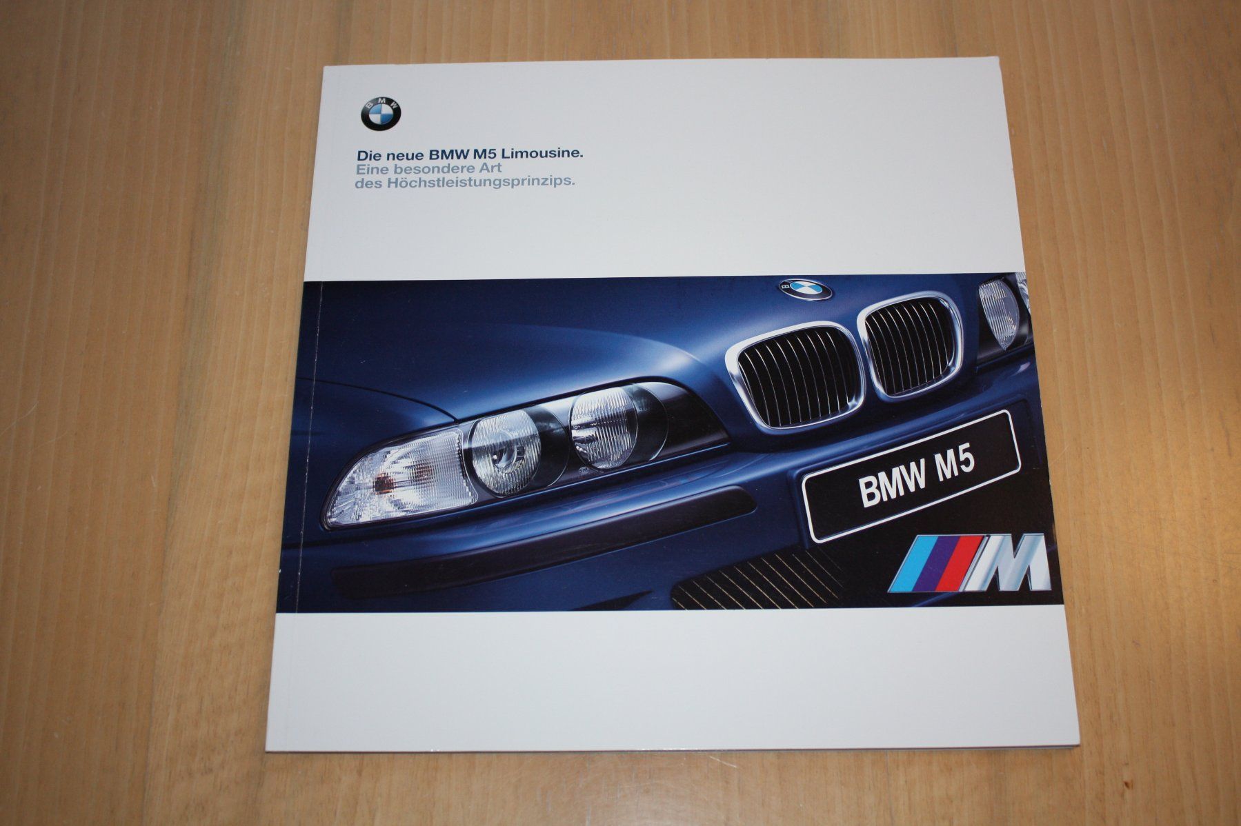 BMW Documenti: BMW M5 E 39 Prestige Prospekt 1998 – Usato da Wikon venduto da erwin400