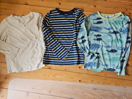 Bio Shirt Set 134/140, hess natur, kids wie Smafolk