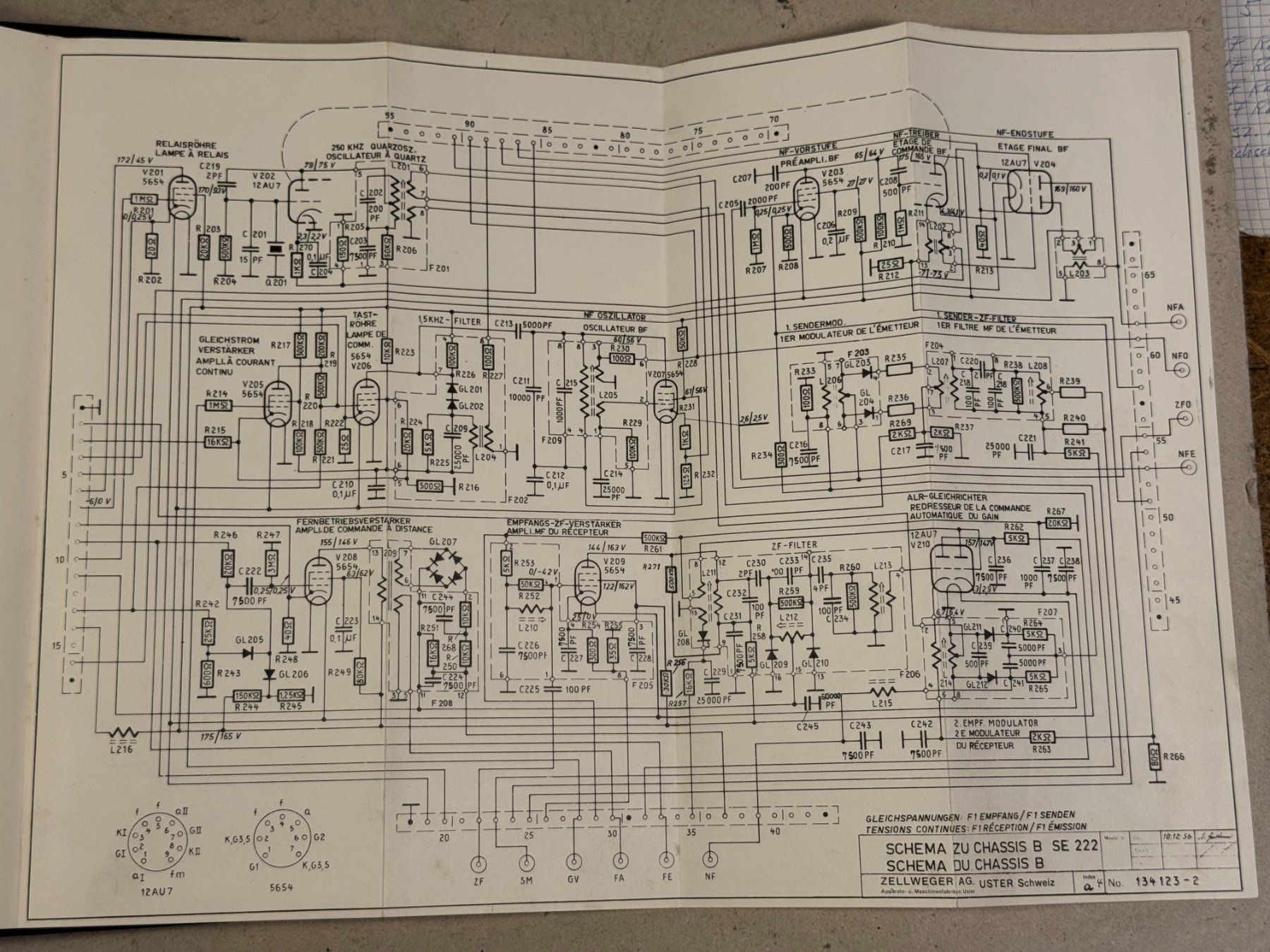 Radiocomunicazione: Technisches Handbuch zum SE-222 – Usato da Ins venduto da funkflieger 7