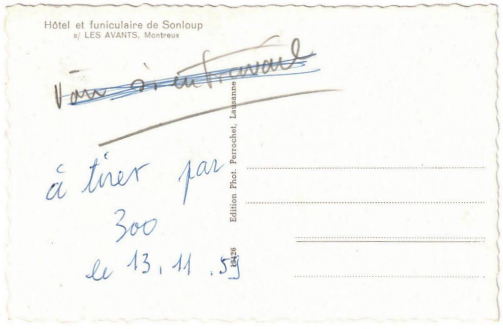 Cartoline postali: Montreux - 2 Bild AK Glion – Usato da Binningen venduto da Mountainrider 1