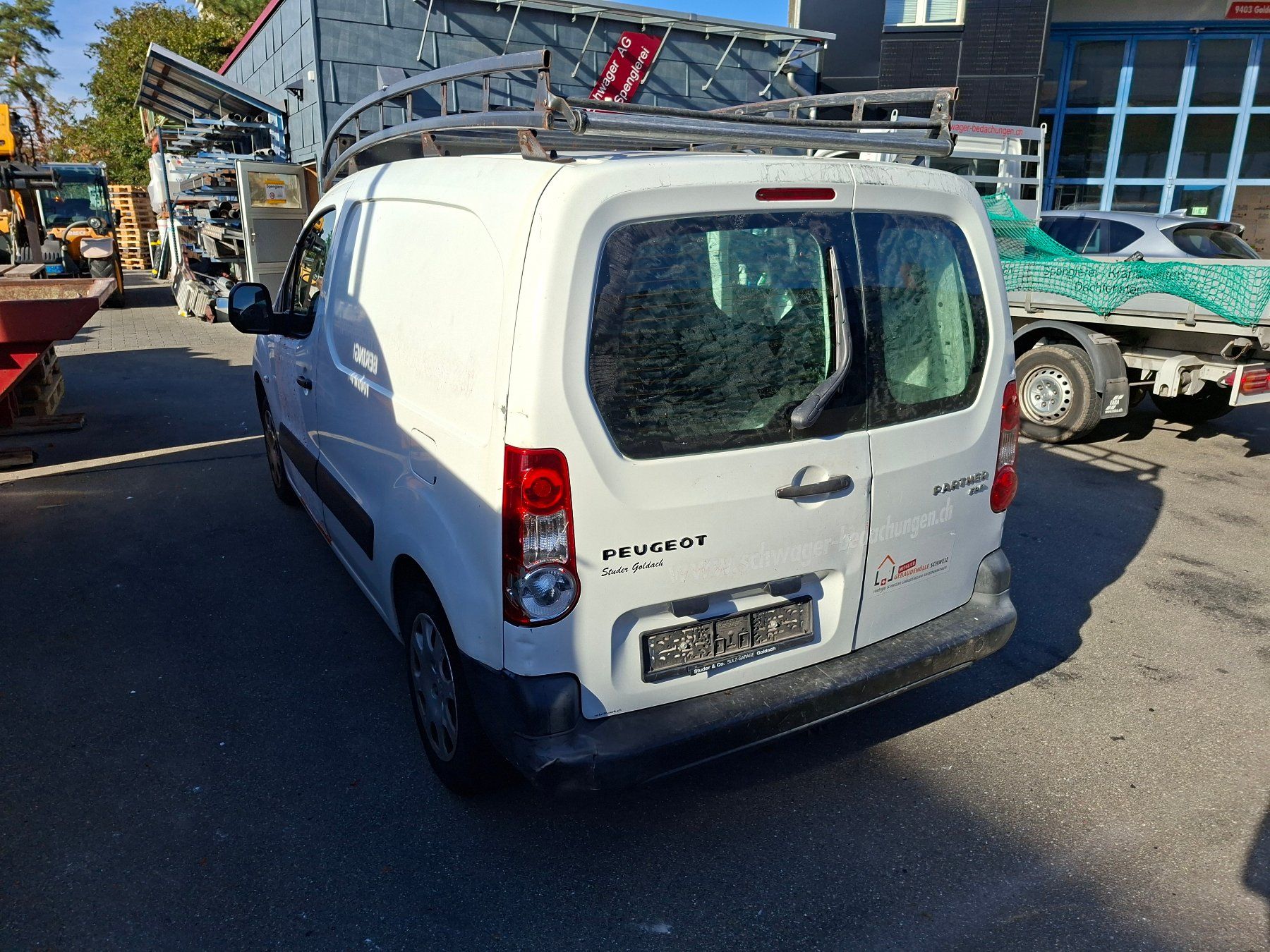 Peugeot Nutzfahrzeuge: Peugeot Partner HDi 90FAP – Gebraucht aus Goldach von cubestore 2