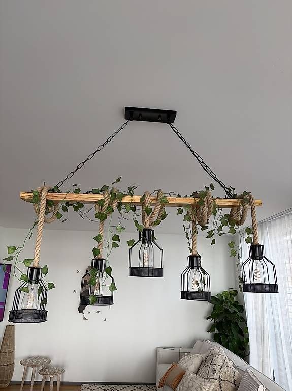 Lampadari & plafoniere: Hängeleuchte mit 5 Lichtern – Usato da Brunnen venduto da nel_rx69 1