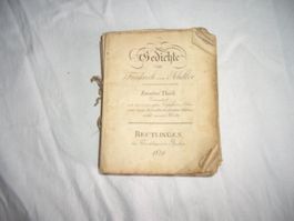 Gedichte von Friedrich von Schiller Zweiter Theil 1826