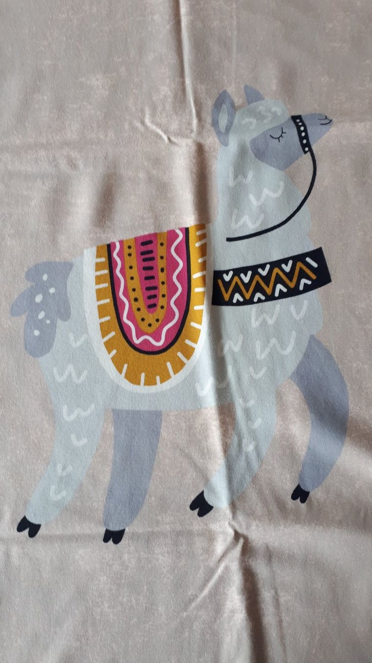 Stoffe: Jersey Panel Alpaka 95x140cm B – Neu und originalverpackt aus Steg im Tösstal von J.Kreisl 1