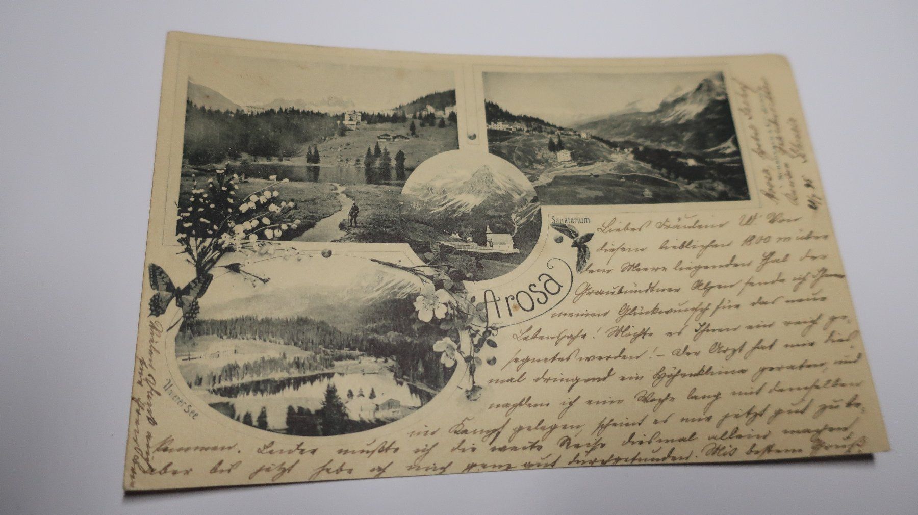 Ansichtskarten: Arosa 1895 – Gebraucht aus Cormoret von Pascalll2001 1