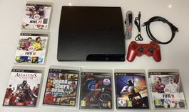 PS3 Konsole mit Controller + Top Games