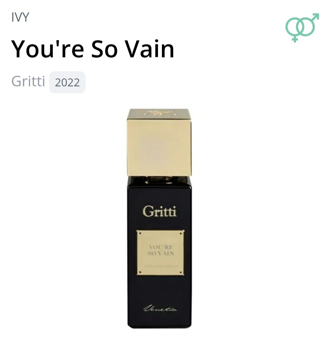 Profumi & Eau de Toilette: 5 ml YOU'RE SO VAIN EXTRAIT GRITTI ABFÜLLUNG – Nuovo (secondo la descrizione) da St. Gallen venduto da CaliSunshine 2