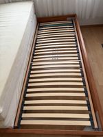 Doppelbett inkl. Lattenrost und 2 Tempur Matratzen 