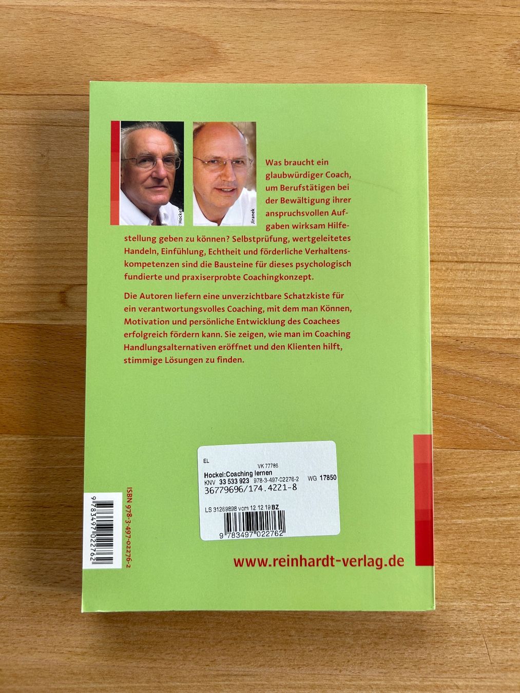 Bücher: Coaching lernen – Gebraucht aus Grosswangen von che_gr 2