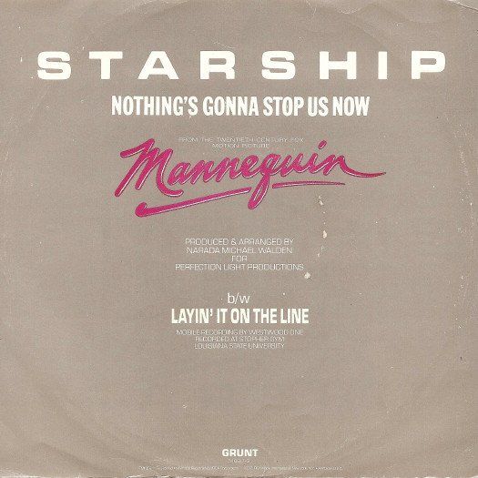 Dischi in vinile: Starship: Nothing's Gonna Stop Us Now 7" – Usato da Steinhausen venduto da Vilivinili 1