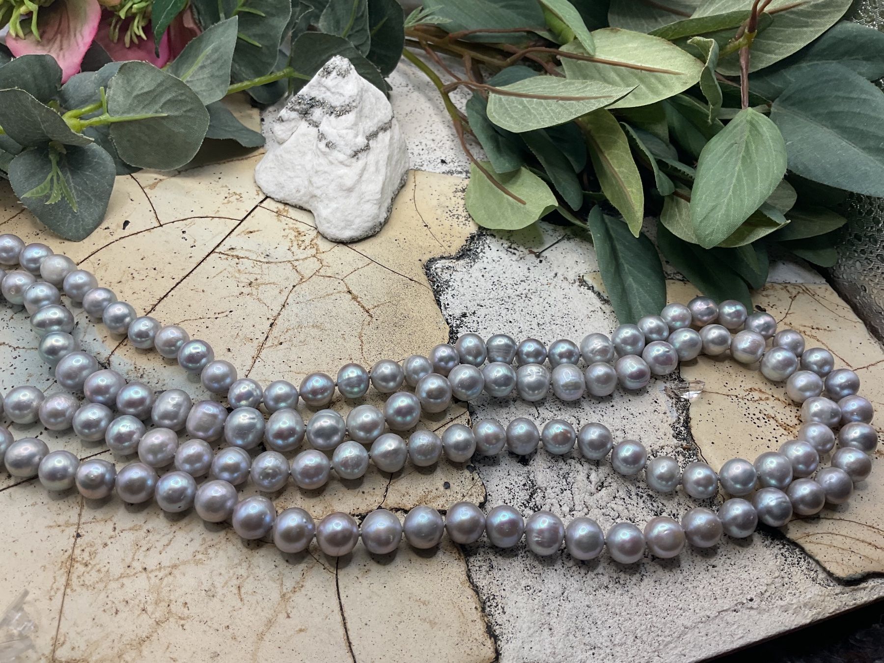 Colliers: Collier Süsswasserperlen lang – Neuf avec emballage d'origine à luzern par Alpendorf1 2