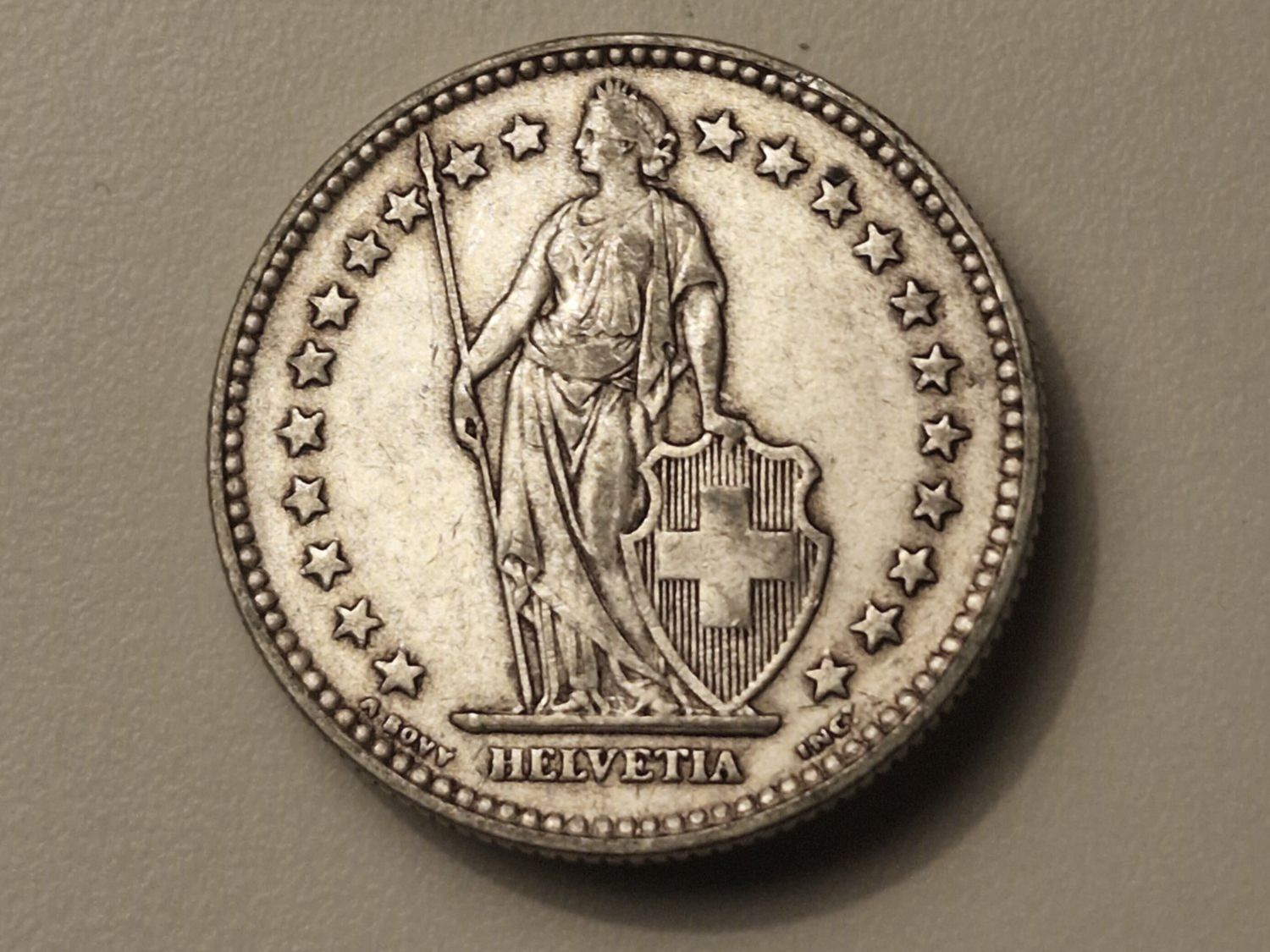 Tutti le monete: 1x 2 Fr. - 1931 - Silber/Argent 0.835 – Usato da Rüti ZH venduto da jpee 1
