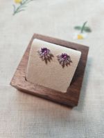 NEW - S925 Amethyst Earrings