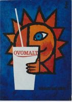 OVOMALTINE ERFRISCHT STAERKT SONNE 1963 - Original Plakat