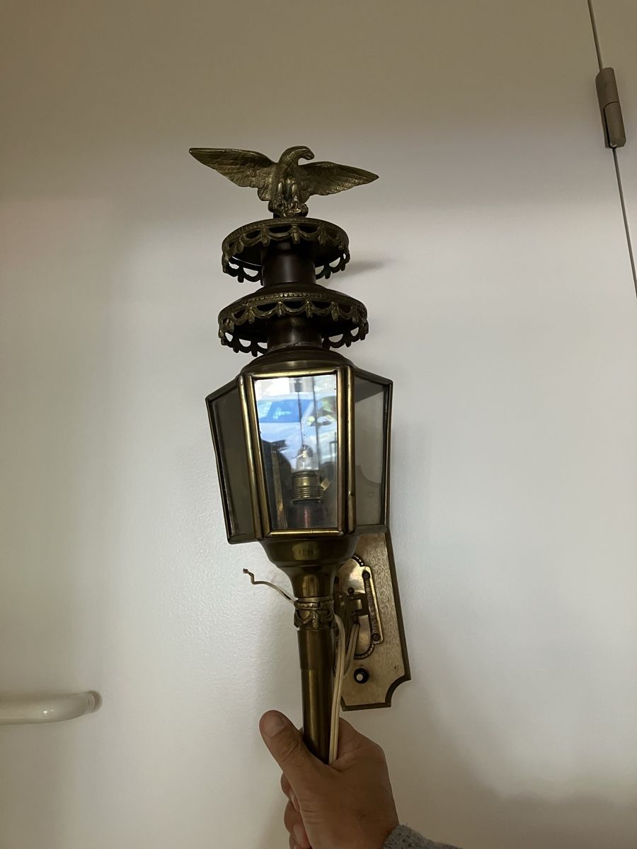 Lampen: Wandlampe antik – Gebraucht aus Reiden von Juda65