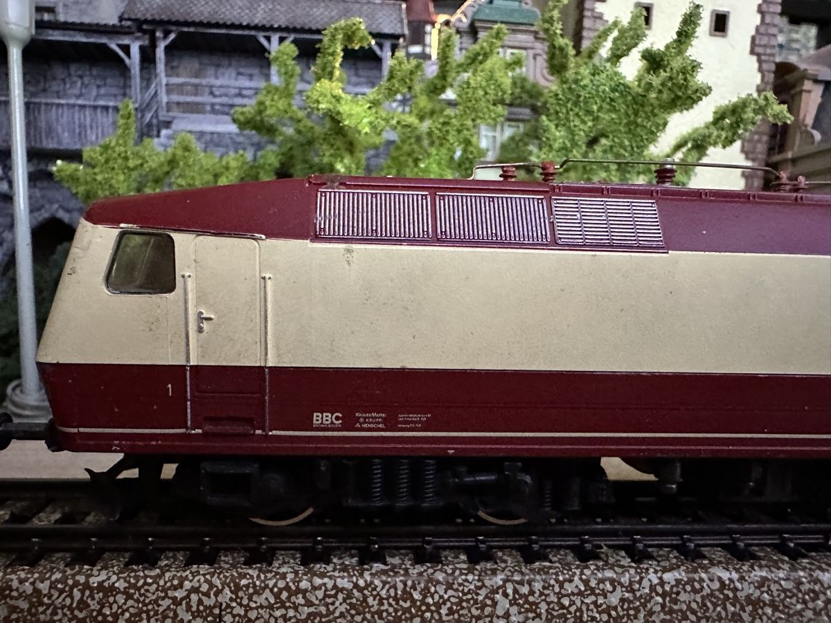 Fleischmann Trains électriques: Fleischmann 4350 DB BR 120 DEFEKT – Défectueux à Lupsingen par New-Haven 1
