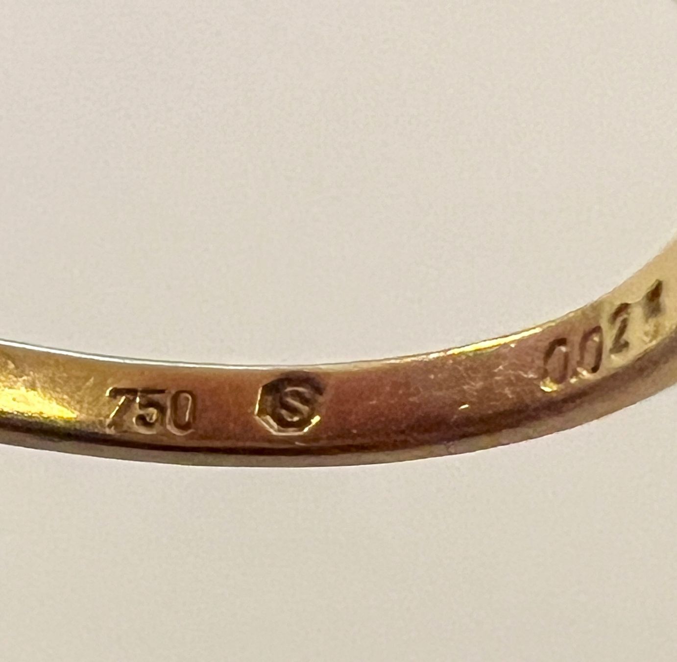 Anelli: Gold-Ring 18 K mit Opal und Brillant – Usato da Chur venduto da Penting1935 8