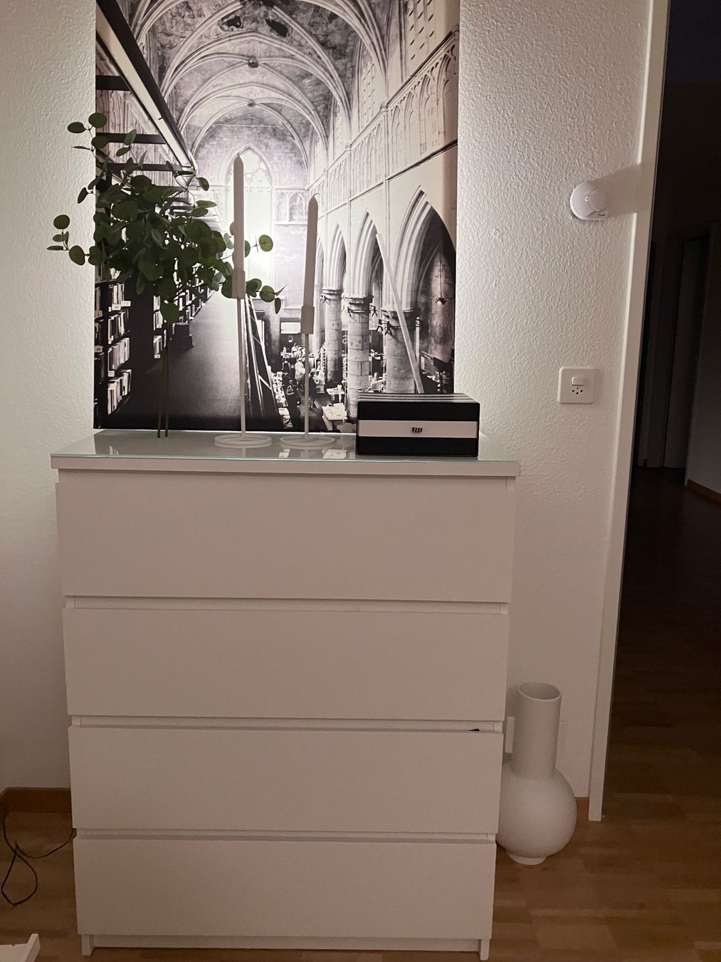 Ikea Cassettiere: Malm Kommode weiß Ikea Westwing schrank – Usato da Riehen venduto da tab_p675 1