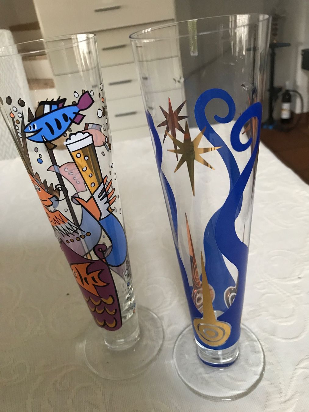 Ritzenhoff Gläser: Ritzenhoff  2er Set Biergläser /Longdrinkgläser – Gebraucht aus Wettingen von Andres54