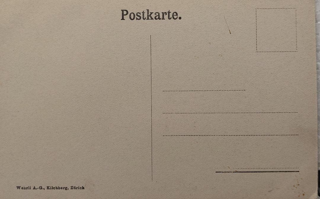Cartoline postali: LUGANO - Via Cattedrale – Usato da Delémont venduto da Domdom1 1