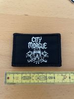 City Morgue  Patch mit Klettverschluss Rap Hiphop Band