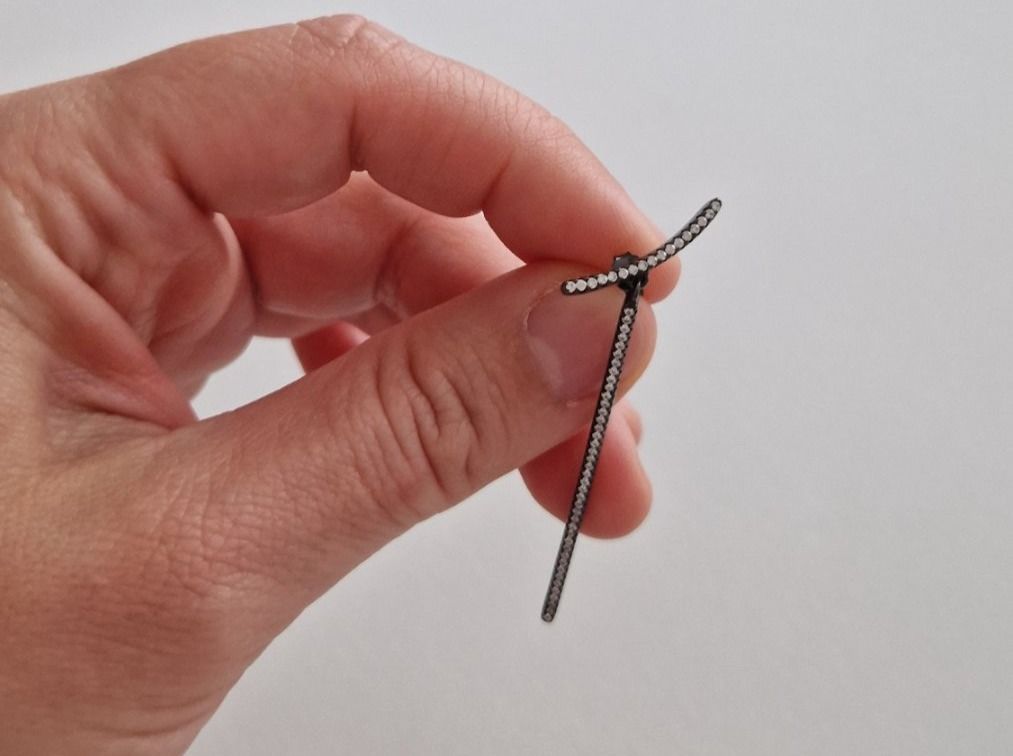 Orecchini pendenti & Orecchini a lobo: Alexandra Plata Ohrringe aus Silber 925 Strasssteine – Nuovo e nell'imballaggio originale da Erlinsbach SO venduto da ULIKH 3