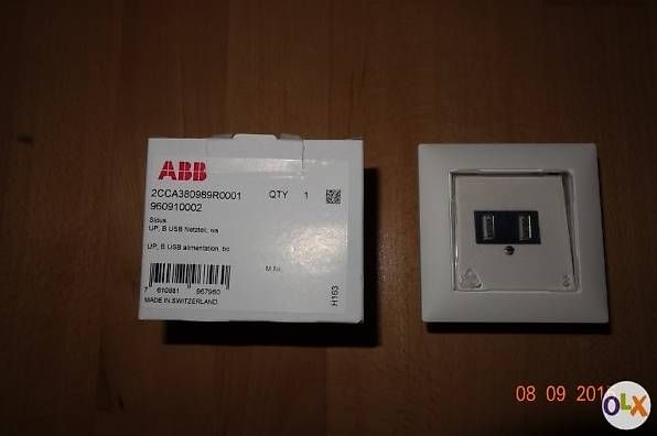ABB Spine: UP USB Steckdose – Nuovo e nell'imballaggio originale da Hinwil venduto da Sinclar1 1